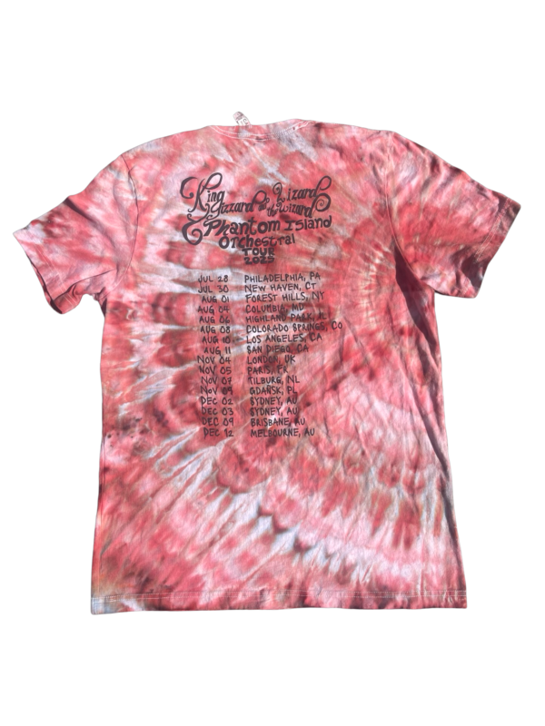 King Gizzard Phantom Island Tour Shirt-Hell - Image 2