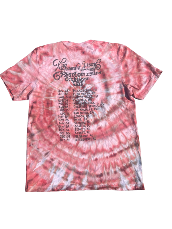 King Gizzard Phantom Island Tour Shirt-Hell - Image 4