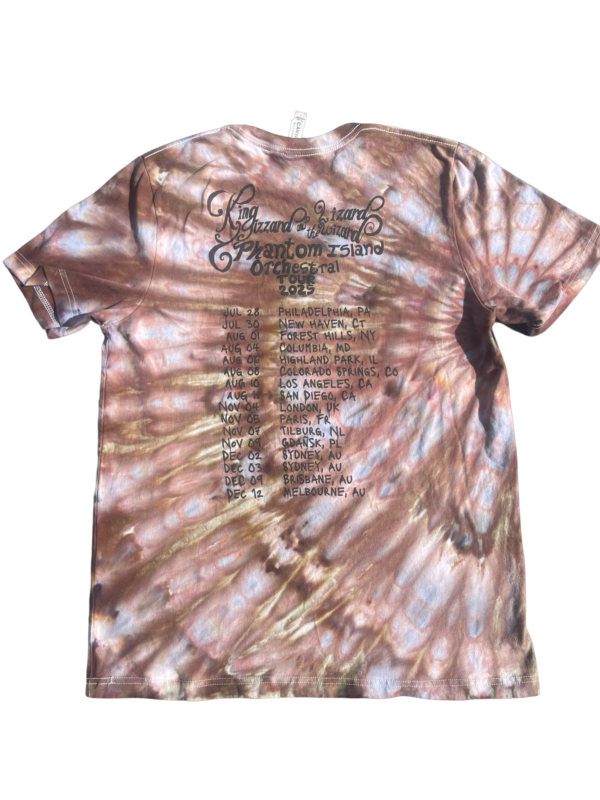 King Gizzard Phantom Island Tour Shirt-Deadstick - Image 2