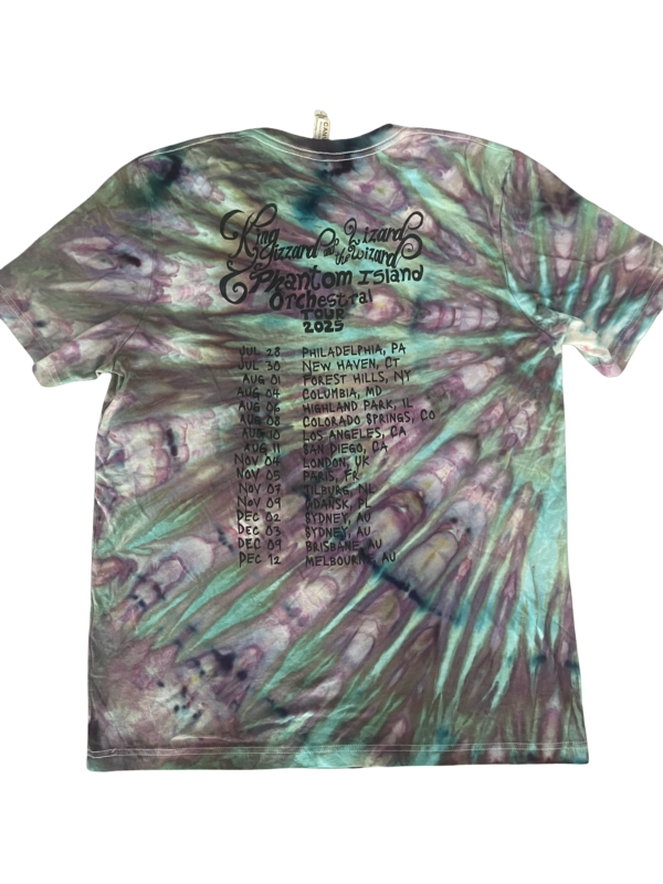 King Gizzard Phantom Island Tour Shirt-Spacesick - Image 2