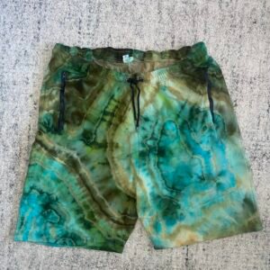 2XL- Green Geode Shorts
