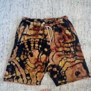 2XL- orange reverse geode shorts