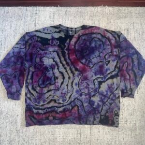 4XL-long sleeve reverse geode